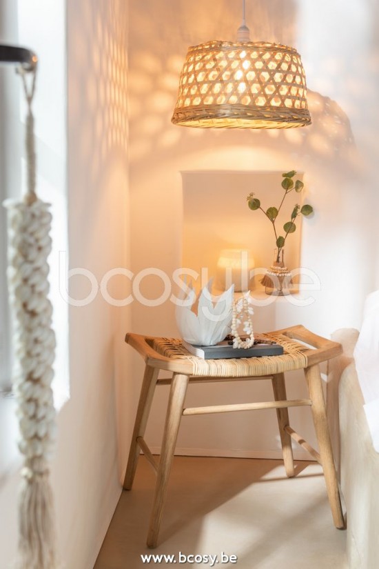 Jline Taburete Alis Teca Natural