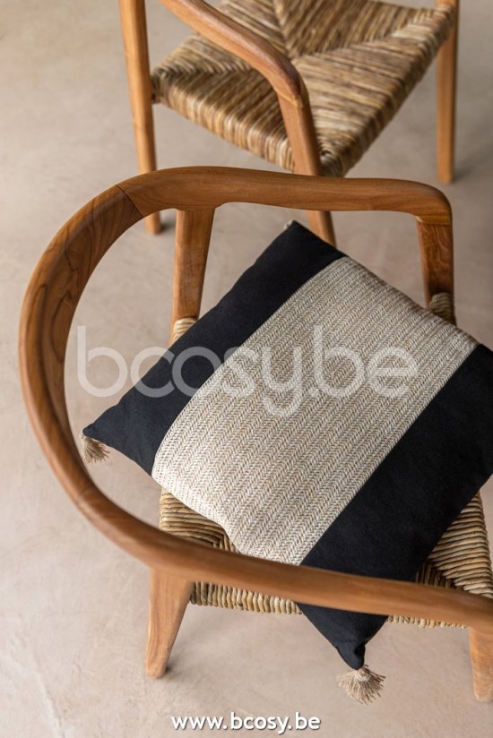 J Line Stoel Ana Teak Hout Bruin