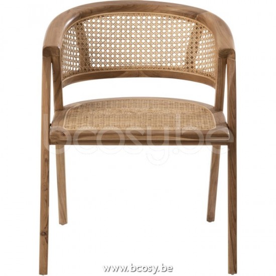 Jline 11282 rotan landelijke stoelen ani met armleuningen van j line Zitmeubels Siège Seat Sitzmöbel Asientos Sedie MEUBELEN Stoelen Krukken