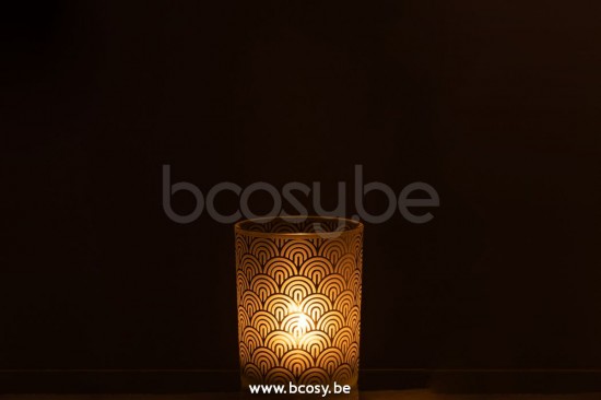 lanternes photophores Jolipa J Line Jline Photophore Arc Verre Vert Medium