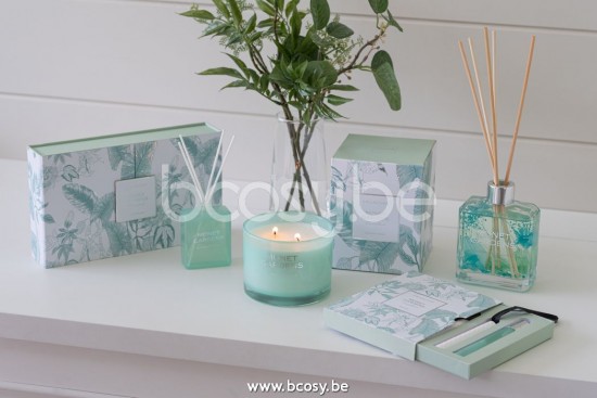 J Line Jline Candela Profumata Monet Acqua Large 70O Vela Perfumada Monet Gardens Aqua Large 70 Horas