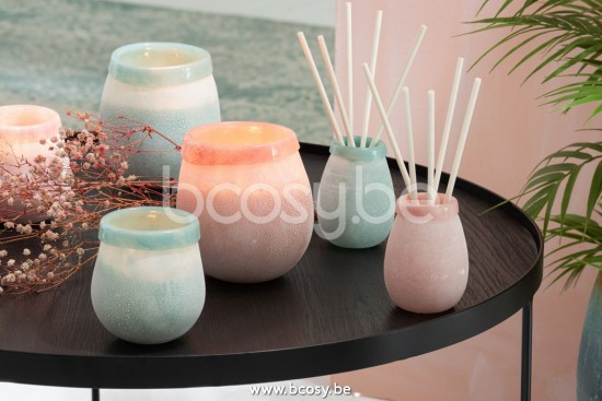 Jline Vela Perfumada Capri Rosa Claro Large 70H