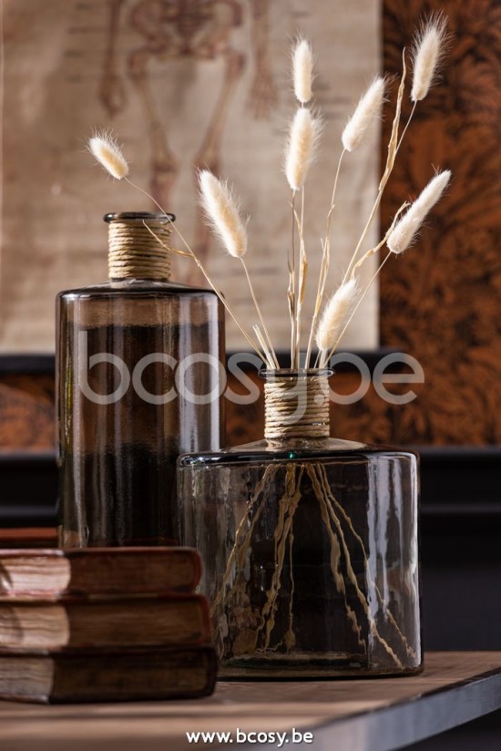 Jline Jarron Safari Cristal Marron Claro Large