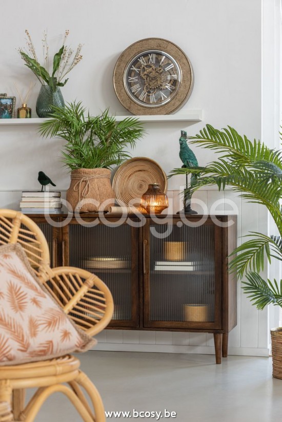 J Line Jline Orolodio Maccanismo Mdf Antico Oro Reloj Interior Mdf Antiguo Oro