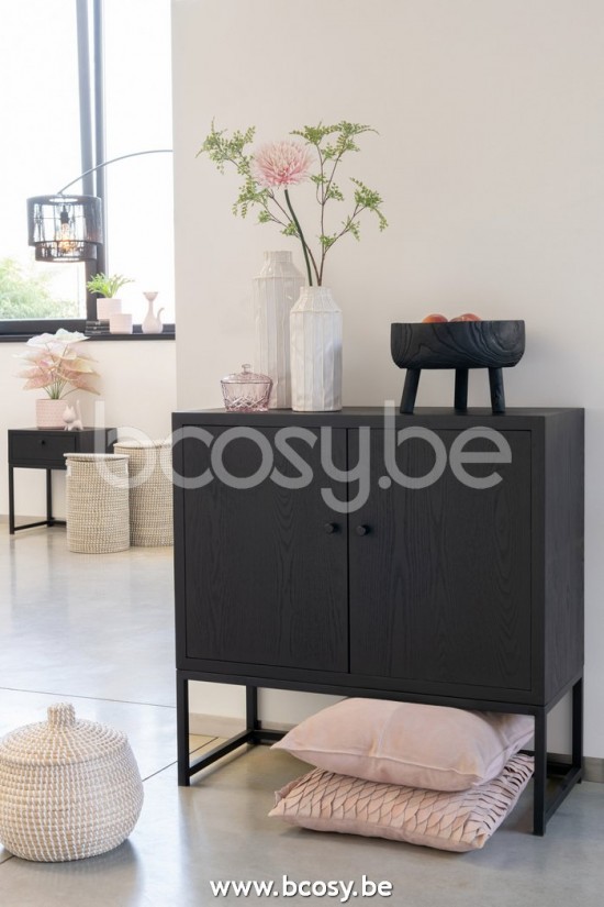 Jline Crisantemo Plastico Blanco Rosa Claro