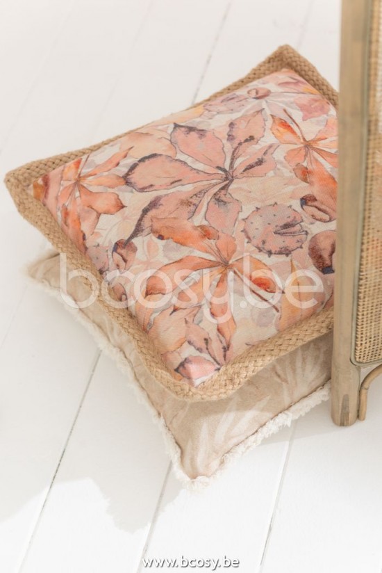 Jline Almohadon Garden Poliester Beis Verde