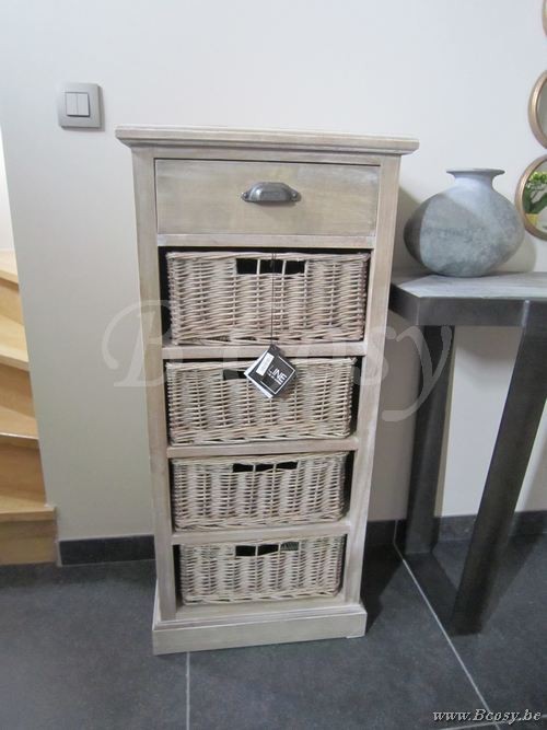 J Line Jline Schrank 4Korb Schubl Hz Grey W schubladenschrank schrank mit schubladen schubladenschraenke schraenke mit schubladen