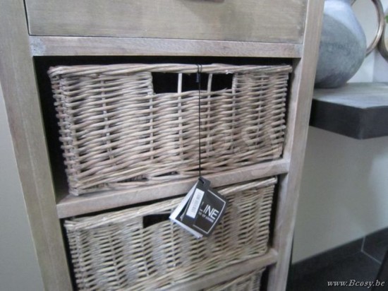 J Line Jline Kast 4 Mand Lade Ht Grey W