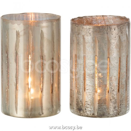 Jline 13897 Kaarshouders Support Bougie Candleholders Kerzenhalter Soporte Vela Portacandela DECORATIE Thee Windlichten Kandelaars