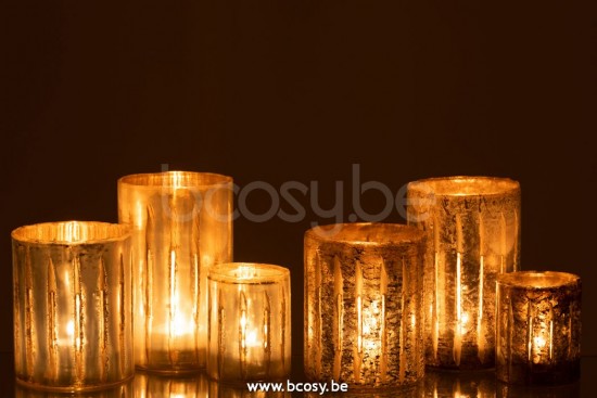 J Line Jline Teelichthalter Linie Glas Blau Large 2 Sortiert t lichthalter teelichtleuchter teelichte