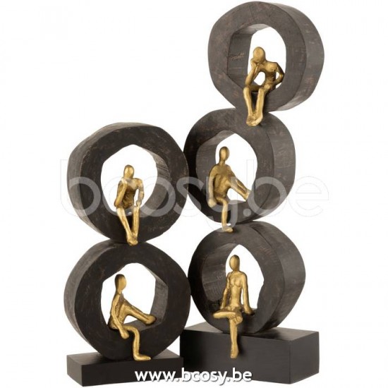 Jline 15819 Figuren Figurines Figurines Figuren Figuritas Sculture DECORATIE Beelden