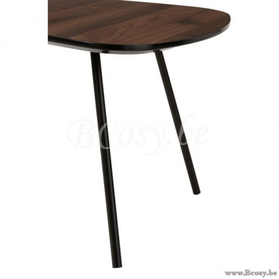 J Line Jline Salontafel Klein Afgerond Driehoek Tea Tree Hout Bruin