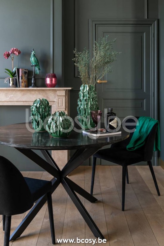 J Line Jline Mazzo Limonio Comune Secco Blu Grigio Ramo Oreja De Cordero Seco Gris Azul