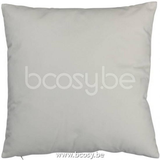 coussins Jolipa J Line Jline Coussin Carre Velours Blanc