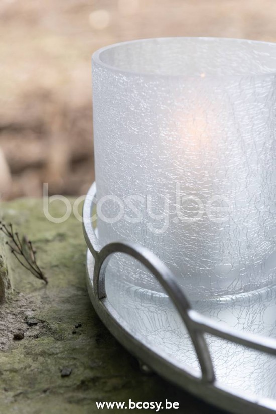 Jline Fotosforo Cilindro Crujia Cristal Blanco Helado Large