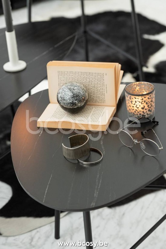 Jline Pisapapeles Niveles Cristal Negro Plata Large