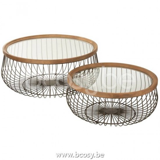 J Line 19481 Interieurmeubelen Meubles d appoint Couchtischen Landmoebel Muebles Tafels Meubles rustiques Salontafel Indoor Furniture Tafel Koffietafels Salontafels tables basses couchtisch Furniture