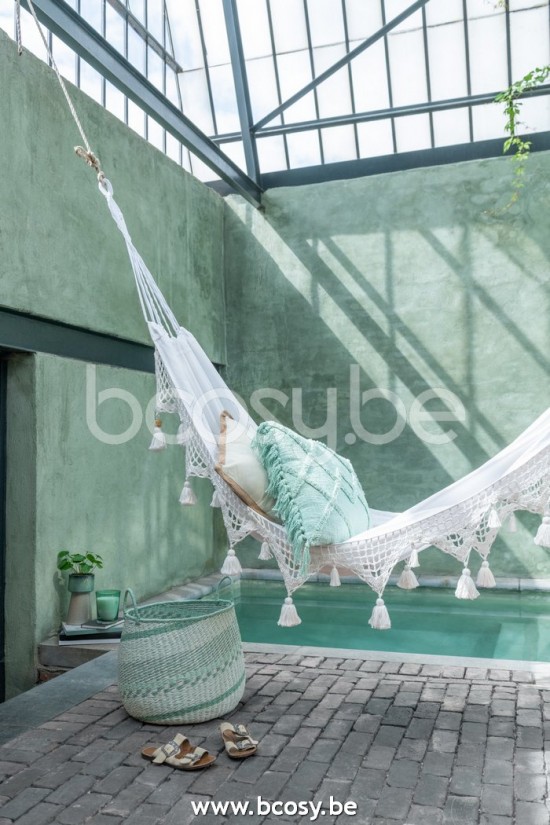 Jline Set De 2 Cesta Asa Zostera Beige Verde