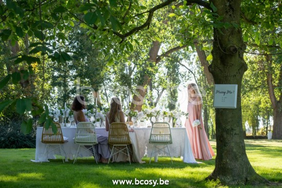 JLine J Line 20343 Stoel Rachel Buiten Metaal Plastiek Wit L47xB57xH86 cm stoelen eetkamerstoelen eethoekstoelen eettafelstoelen eetstoelen