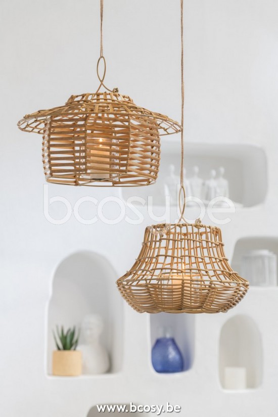 Jline Fotosforo Colgante Bajo Plastico Natural