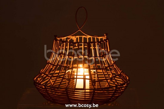 lanternes photophores Jolipa J Line Jline Photophore Suspendu Haut Plastique Nature