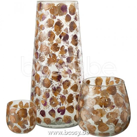 J Line Jline Jolipa 21401 Vaas Gerard Glas Amber