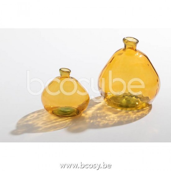 vases Jolipa J Line Jline Vase Laura Verre Ocre Large