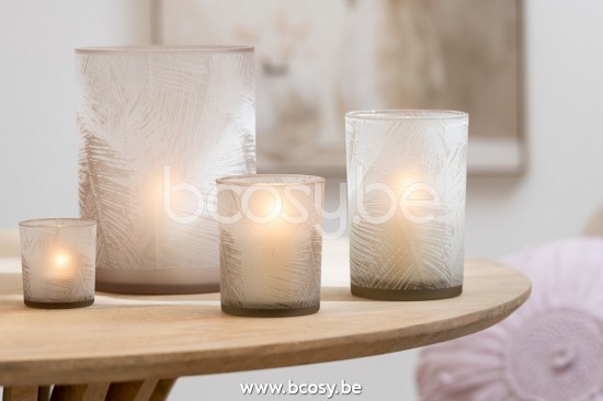 Jline Fotosforo Hojas Cristal Beige Medium