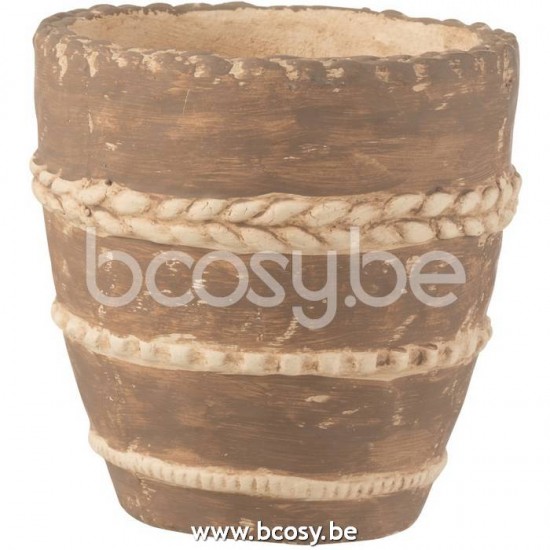 Jline 22690 Bloempotten Cache Pots Flowerpots Blumentöpfe Macetas Vasi Per Piante DECORATIE Schalen potten vazen