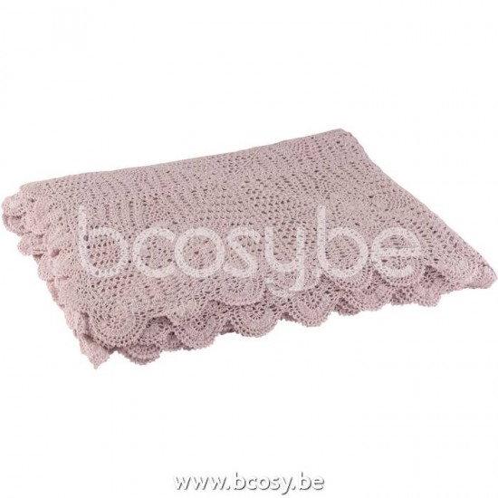 nappes de table Jolipa J Line Jline Nappe Mia Dentelles Coton Violet