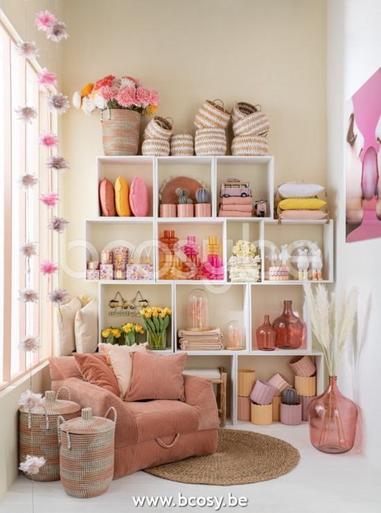 Jline Decoracion Mural Chicle Cristal Templado Rosa