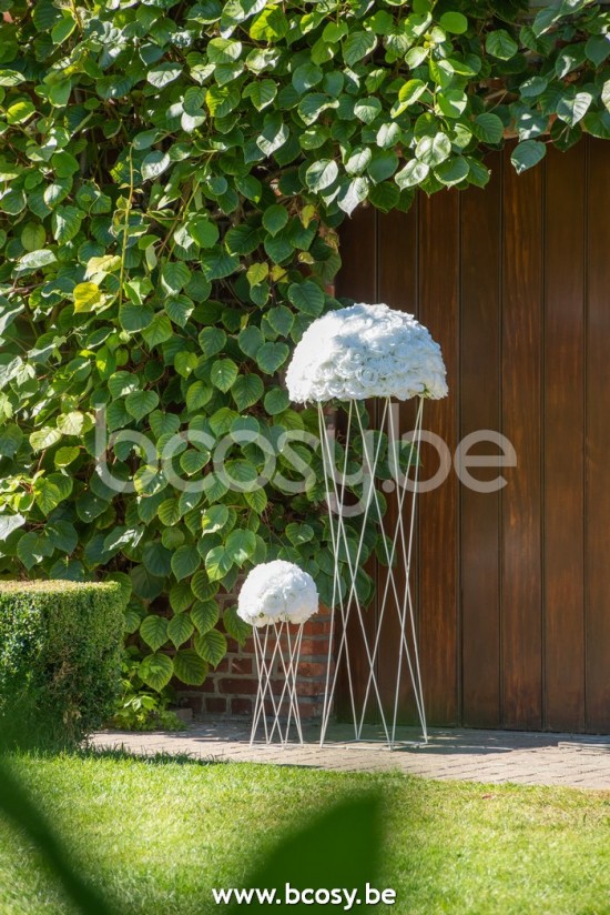 Jline Soporte Cruz Metal Blanco Large