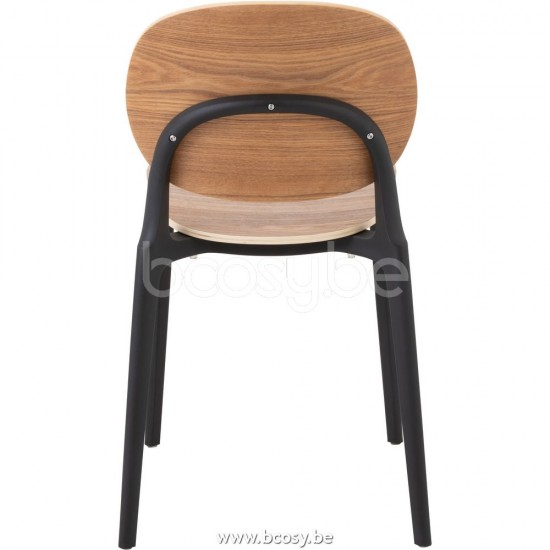 J Line Jline Jolipa 25049 Stoel Basic Polyester Veneer Naturel