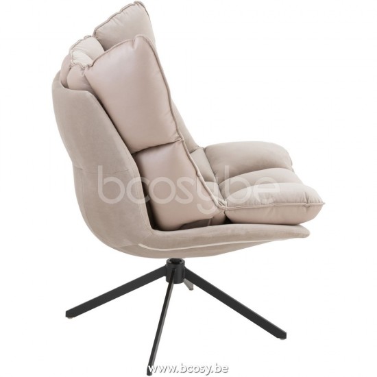 chaises lounges Jolipa J Line Jline Chaise Relax Coussins Sur Cadre Textile Metal Gris Clair