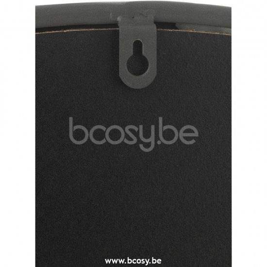 miroirs Jolipa J Line Jline Miroir Rond Noir Mat Extra Large