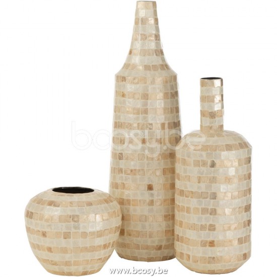 vases Jolipa J Line Jline Vase Long Mosaique Bambou