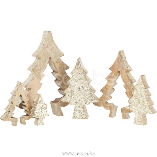 J Line Jline Jolipa 25760 Puzzel Kerstboom Mango Glitter L