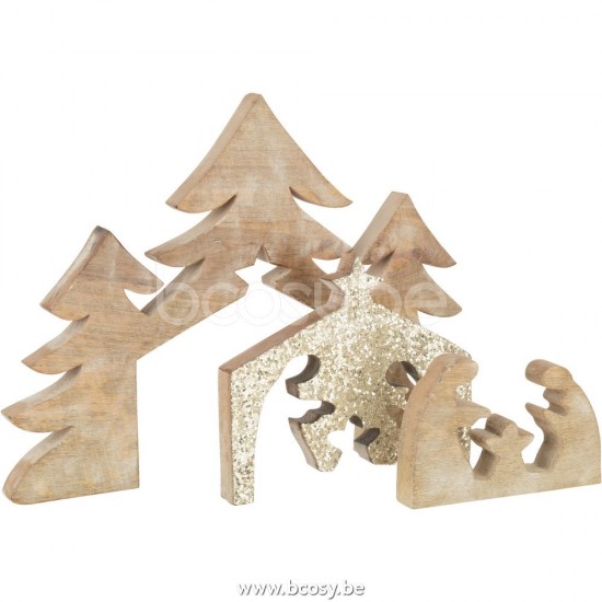 Jline 25766 Figuren Figurines Figurines Figuren Figuritas Sculture DECORATIE Winter Kerst