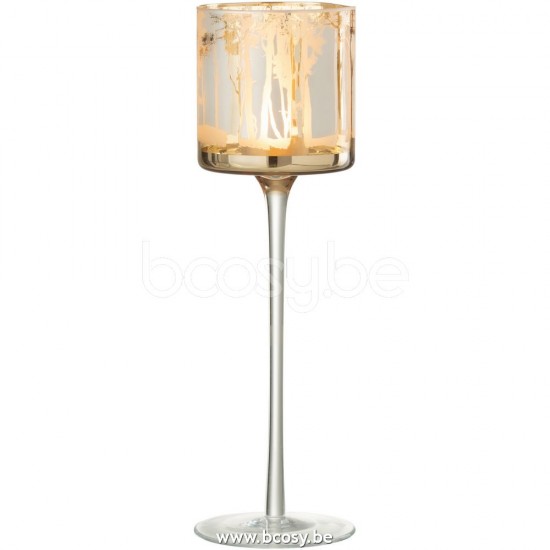 Jline 26363 Kaarshouders Support Bougie Candleholders Kerzenhalter Soporte Vela Portacandela DECORATIE Thee Windlichten Kandelaars