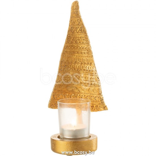 Jline 26489 Kaarshouders Support Bougie Candleholders Kerzenhalter Soporte Vela Portacandela DECORATIE Thee Windlichten Kandelaars