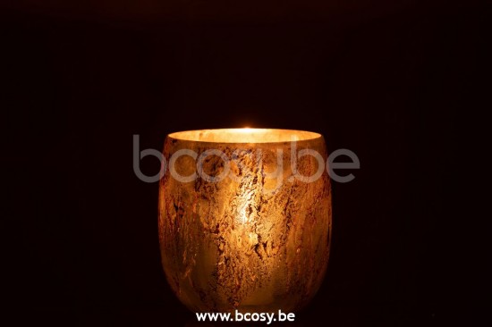 photophores Jolipa J Line Jline Phosphore Verre Brun Or Medium