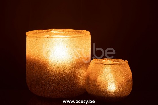 J Line Jline Windlicht Camille Verre Rosa Large t lichthalter teelichtleuchter teelichte