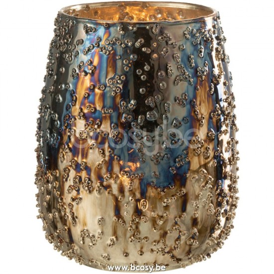 Jline 26722 Kaarshouders Support Bougie Candleholders Kerzenhalter Soporte Vela Portacandela DECORATIE Thee Windlichten Kandelaars