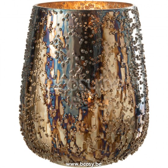 Jline 26723 Kaarshouders Support Bougie Candleholders Kerzenhalter Soporte Vela Portacandela DECORATIE Thee Windlichten Kandelaars