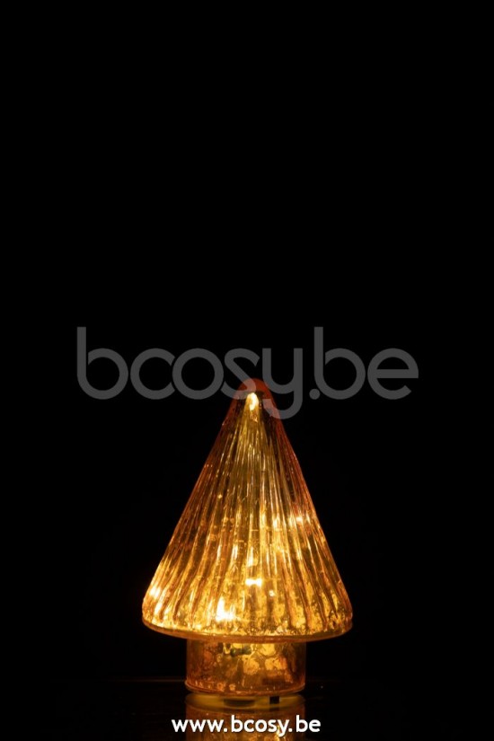 arbres sapins de noel sur pied Jolipa J Line Jline Sapin De Noël Led Verre Rose Extra Small