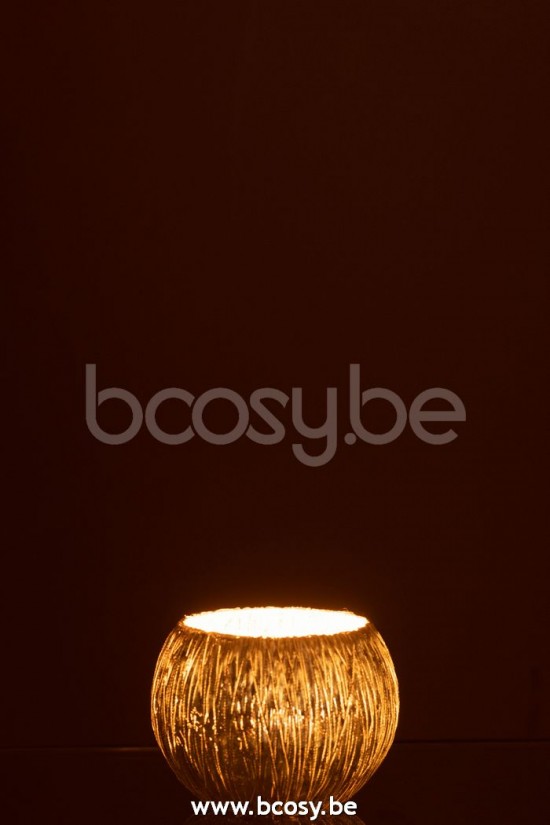 photophores Jolipa J Line Jline Phosphore Verre Argent Extra Small