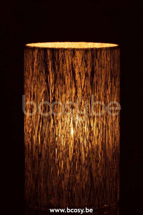 photophores Jolipa J Line Jline Phosphore Verre Argent Large