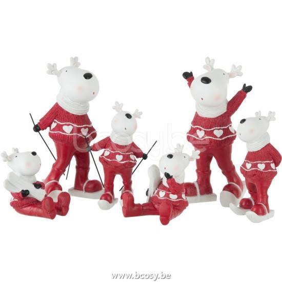 Jline 26848 Figuren Figurines Figurines Figuren Figuritas Sculture DECORATIE Winter Kerst