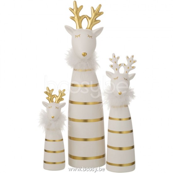 Jline 27024 Figuren Figurines Figurines Figuren Figuritas Sculture DECORATIE Winter Kerst