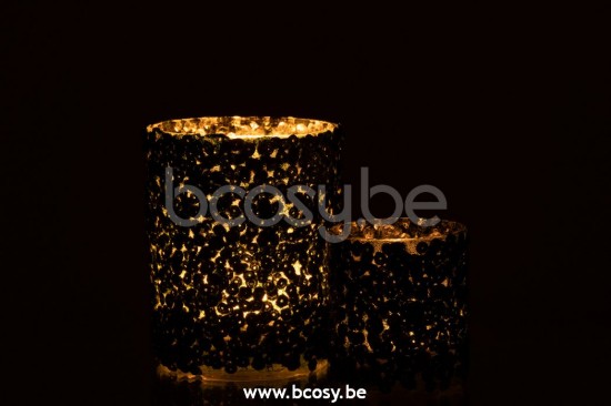 J Line Jline Teelichthalter Zucker Metall Dunkel Grün Large t lichthalter teelichtleuchter teelichte